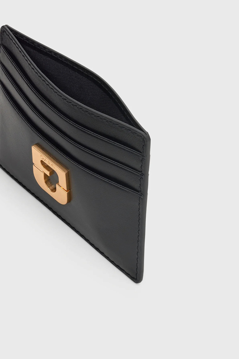 CARDHOLDER - Черный картхолдер из кожи