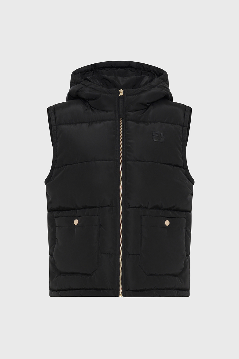 MAURA - Стеганый жилет с монограммой GD