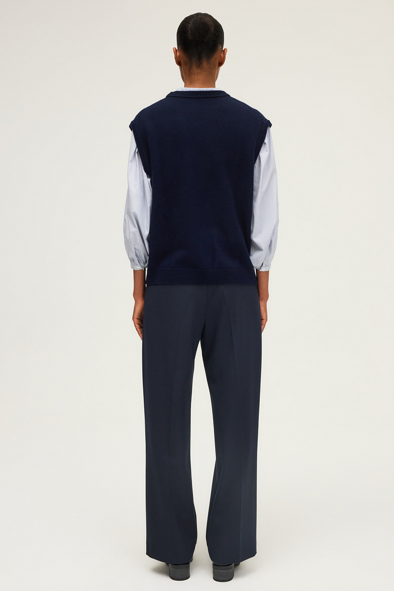 ERMINIA - Трикотажный жилет из 100% шерсти