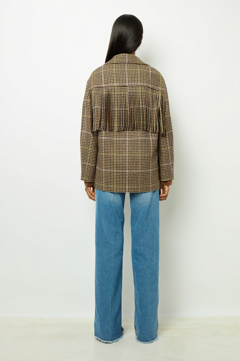 MURIELLE - Жакет с бахромой