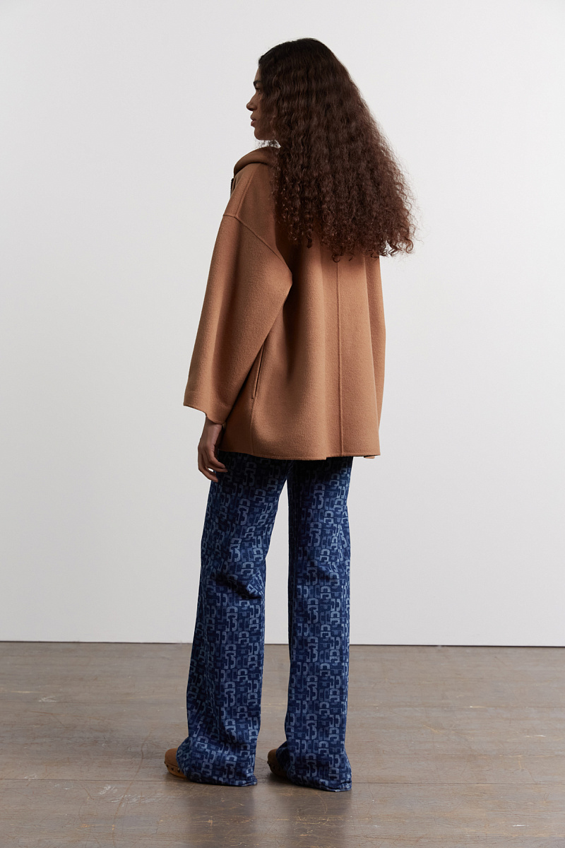 SACHA - Пальто в стиле пончо из тонкой 100% шерсти