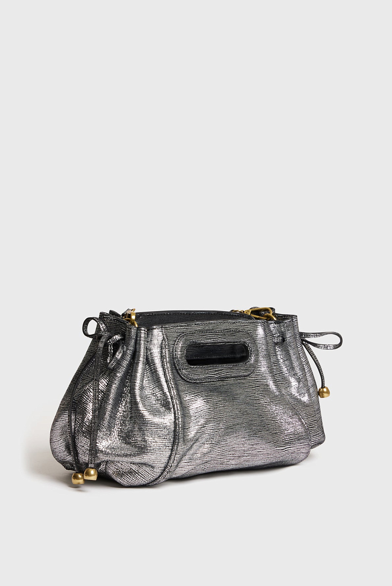 MINI DANY - Сумка в руку в цвете металлик