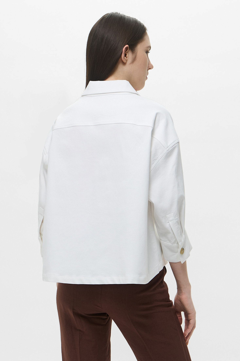 RISELA - Укороченная куртка из хлопка