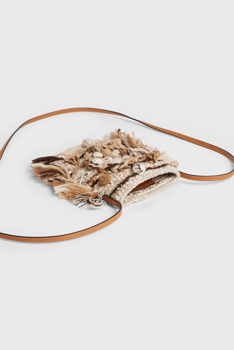 ROSIE - Вязаный чехол для телефона из пестрой шерсти