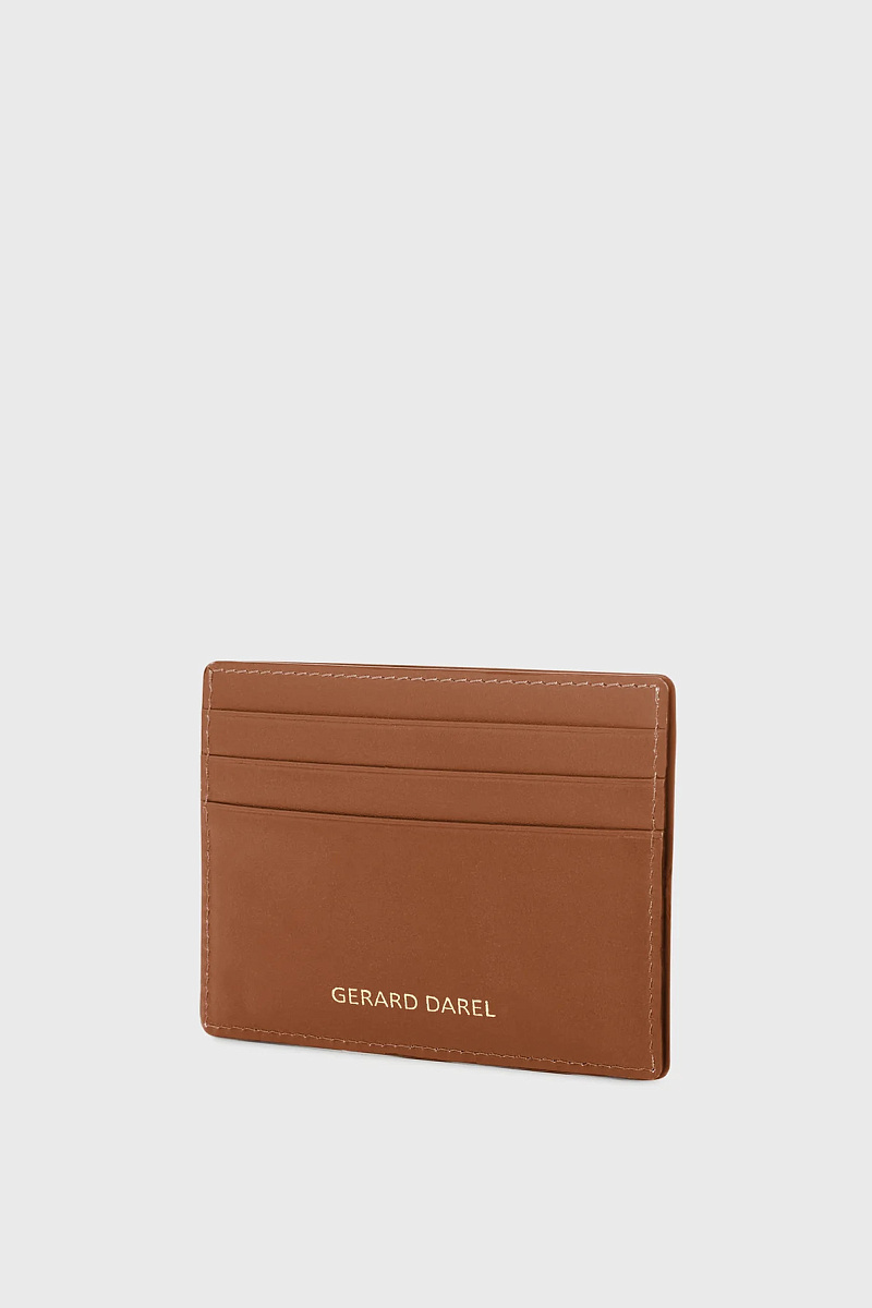 CARDHOLDER - Коричневый картхолдер из кожи