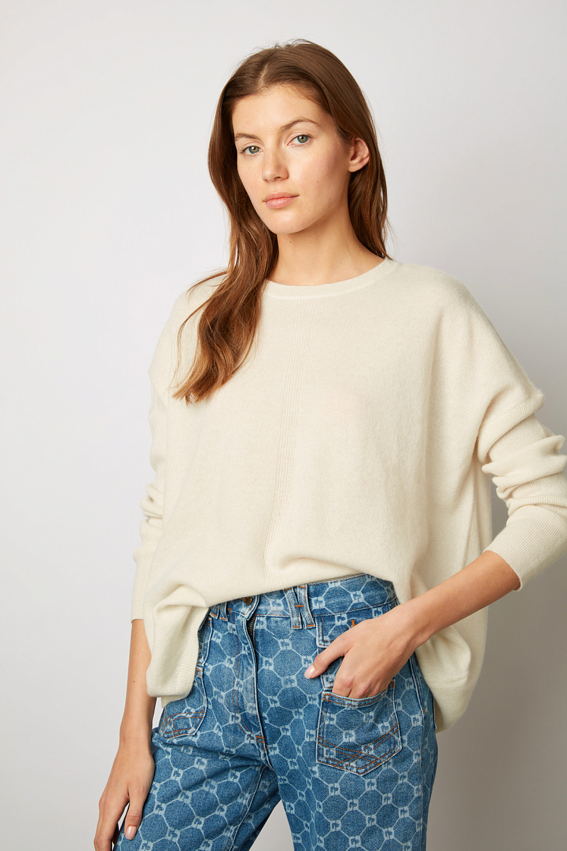 LIZEA - Пуловер из кашемира с круглым вырезом