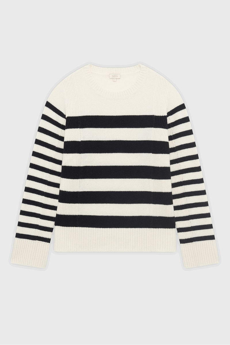 EMERA - Джемпер в полоску из 100% шерсти