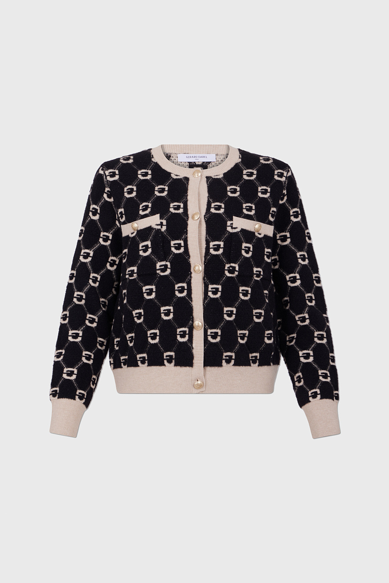 JANKA - Кардиган с монограммой GD