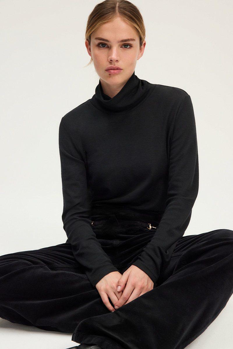 HANIAH - Водолазка из 100% шерсти