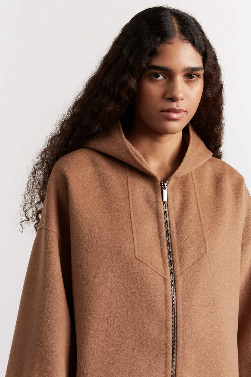 SACHA - Пальто в стиле пончо из тонкой 100% шерсти