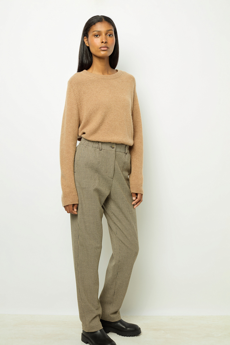 NIAMIE - Брюки-кэррот с принтом