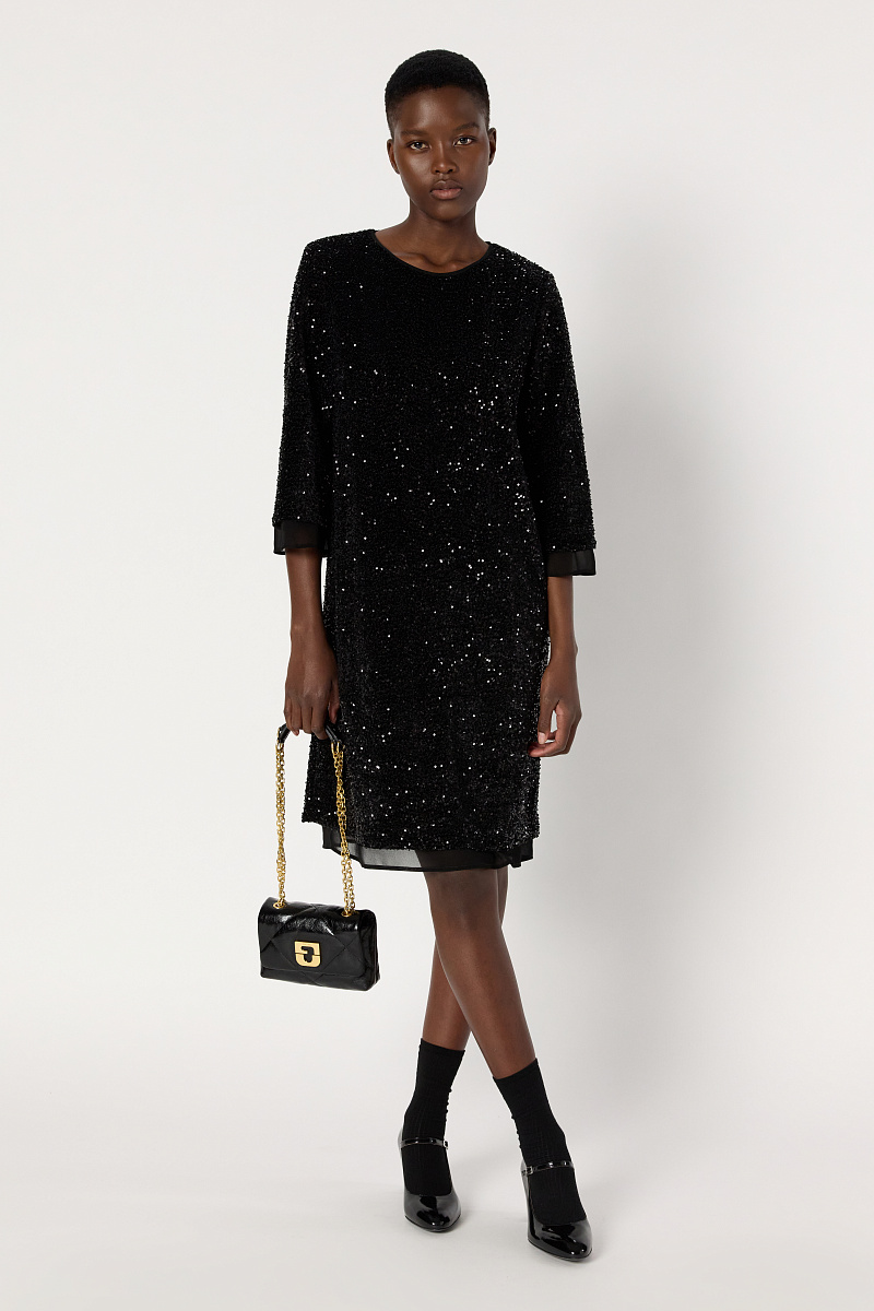 LIORA - Прямое платье с пайетками LIORA - Прямое платье с пайетками