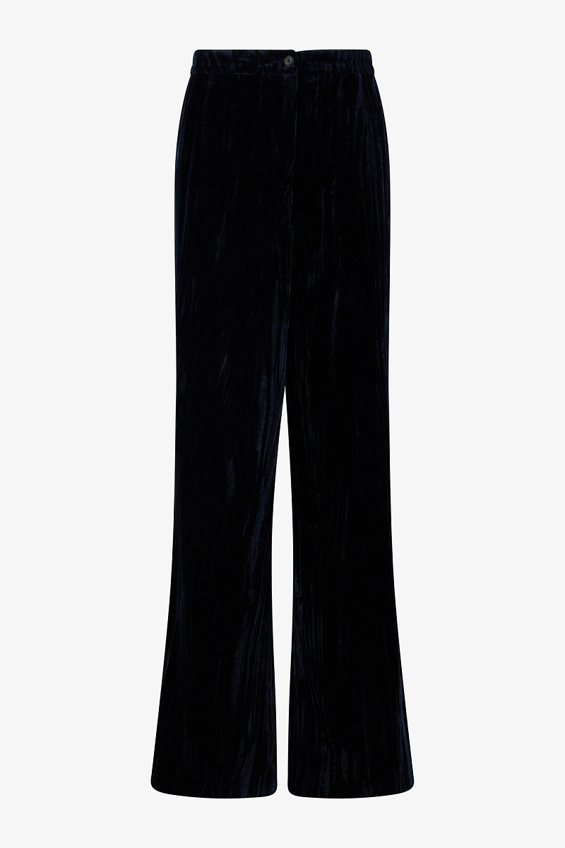 NORIA - Брюки широкого кроя из бархата
