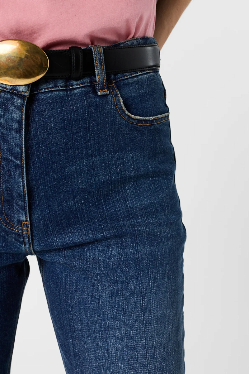 AVENIE - Широкие джинсы из необработанного денима