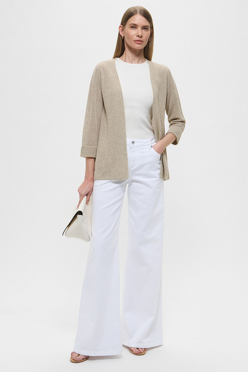 JANIS - Трикотажный кардиган прямого кроя