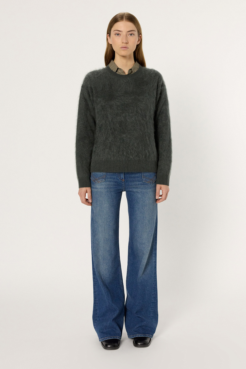 ELINA - Пушистый джемпер из 100% кашемира