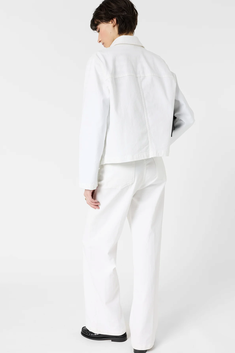 THYRA - Белая джинсовая куртка