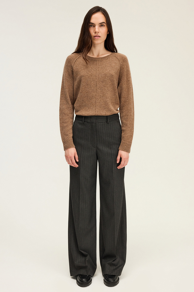 CLEM - Широкие брюки в тонкую полоску