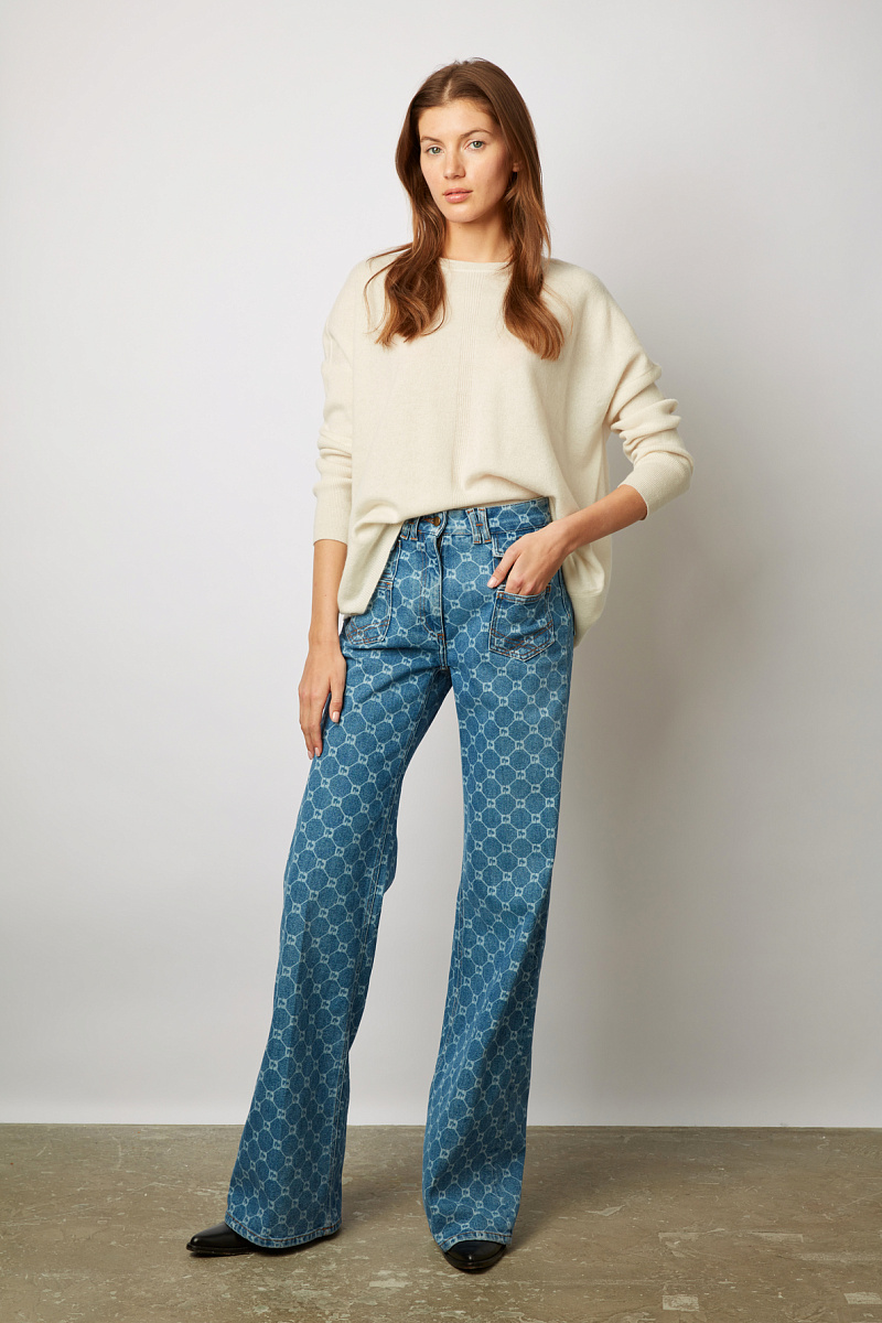 LIZEA - Пуловер из кашемира с круглым вырезом