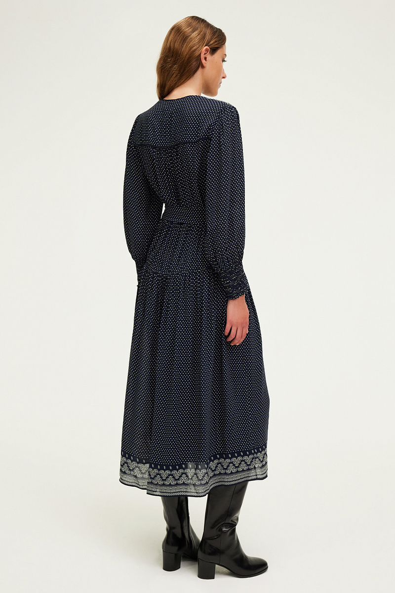 SYLVIA - Приталенное макси-платье