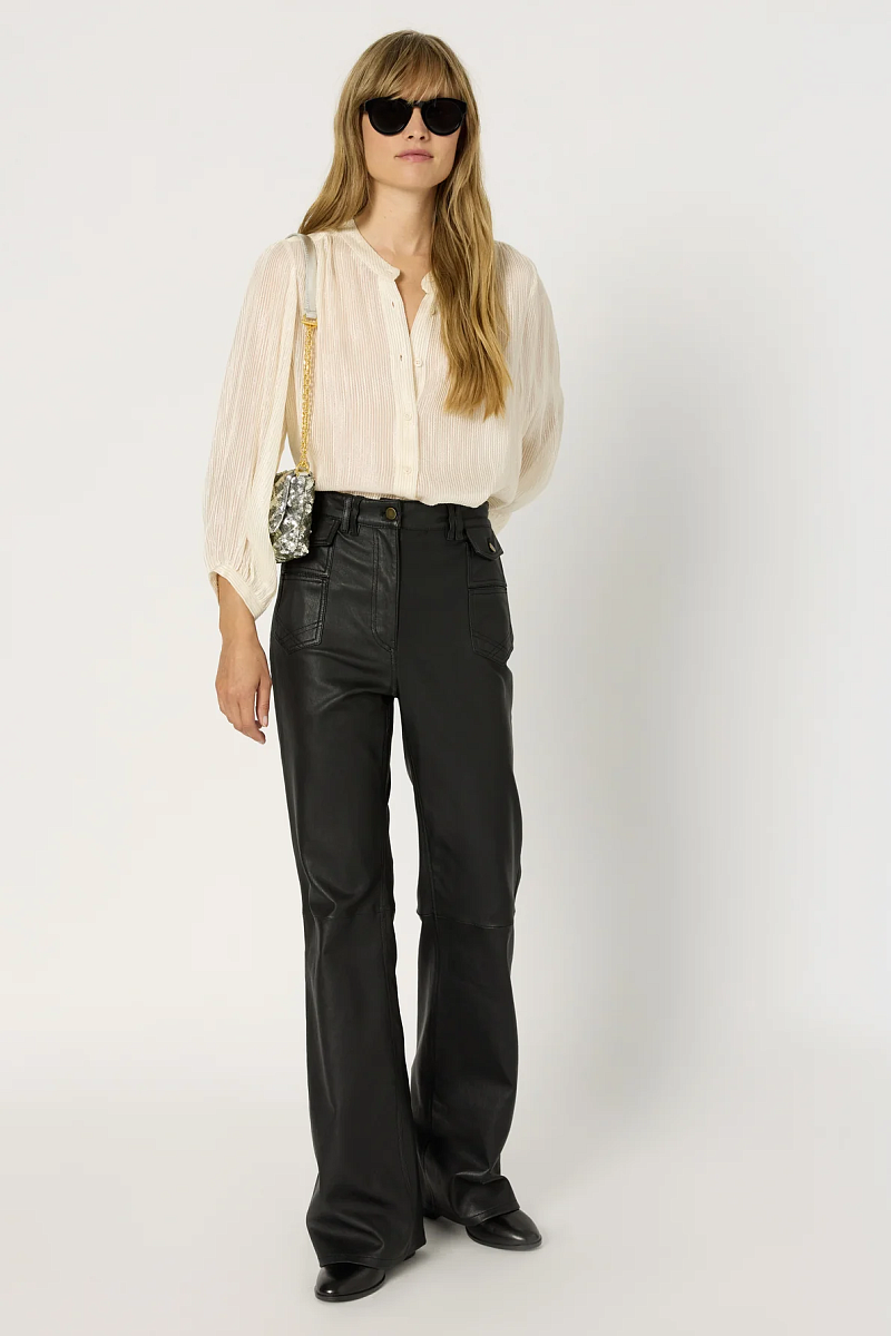 AVRIL - Блуза в полоску с люрексом