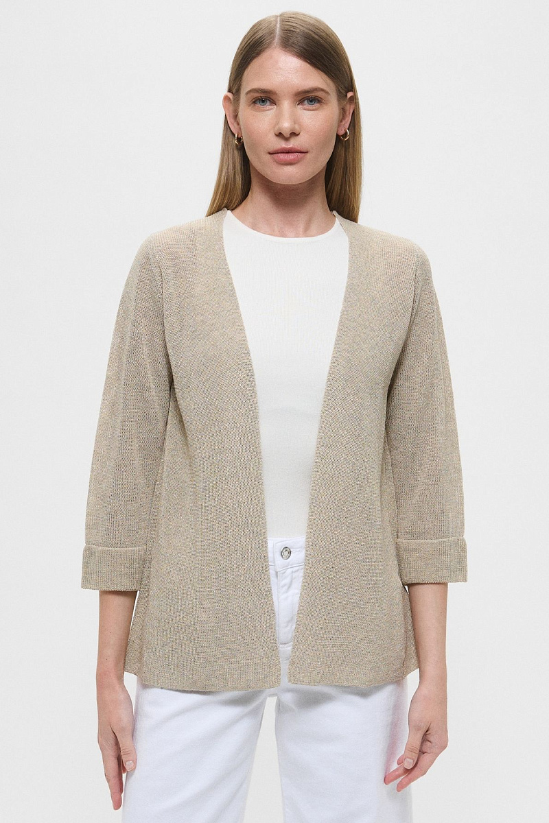 JANIS - Трикотажный кардиган прямого кроя