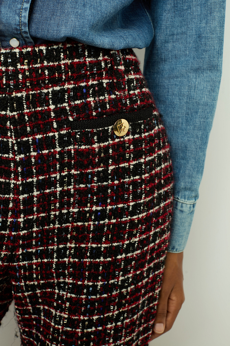 NARIME - Брюки широкого кроя из твида