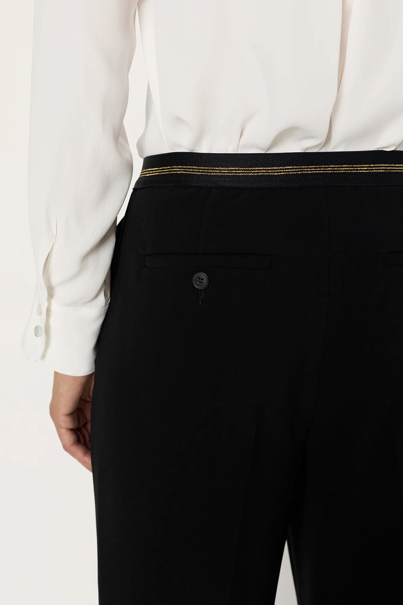 CECILE - Эластичные брюки прямого кроя