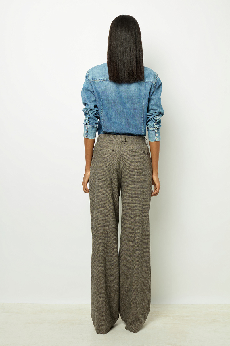 DALI - Брюки широкого кроя с принтом