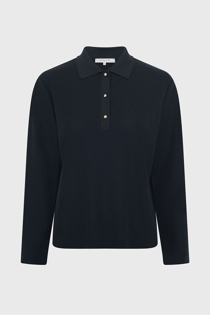 HILARY - Поло из тонкой шерсти