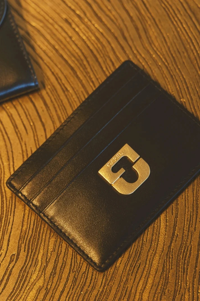 CARDHOLDER - Черный картхолдер из кожи