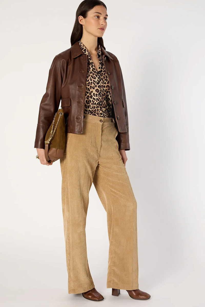 CASS - Широкие вельветовые брюки