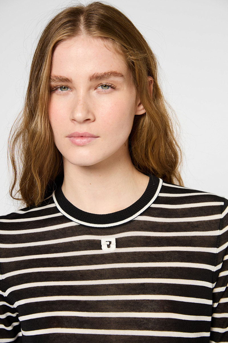 JANNA - Джемпер из хлопка и шелка