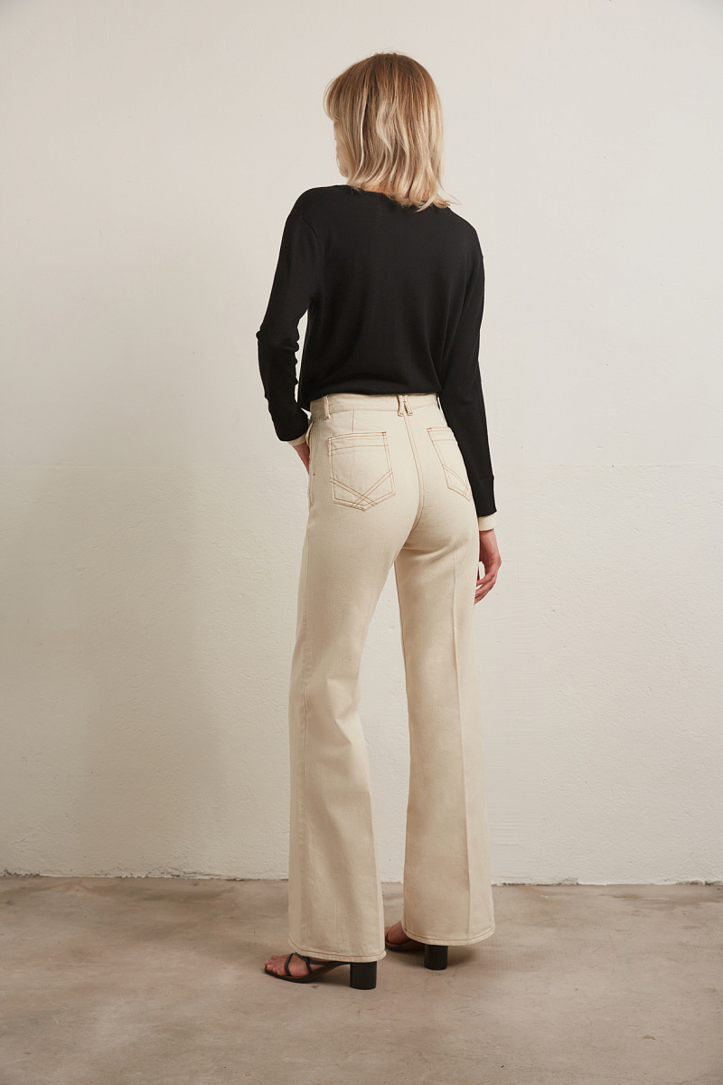 ANNA - Джинсы-клеш с высокой посадкой ANNA - Джинсы-клеш с высокой посадкой