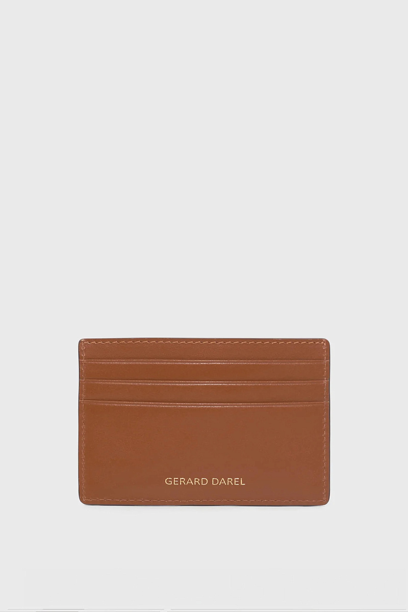 CARDHOLDER - Коричневый картхолдер из кожи